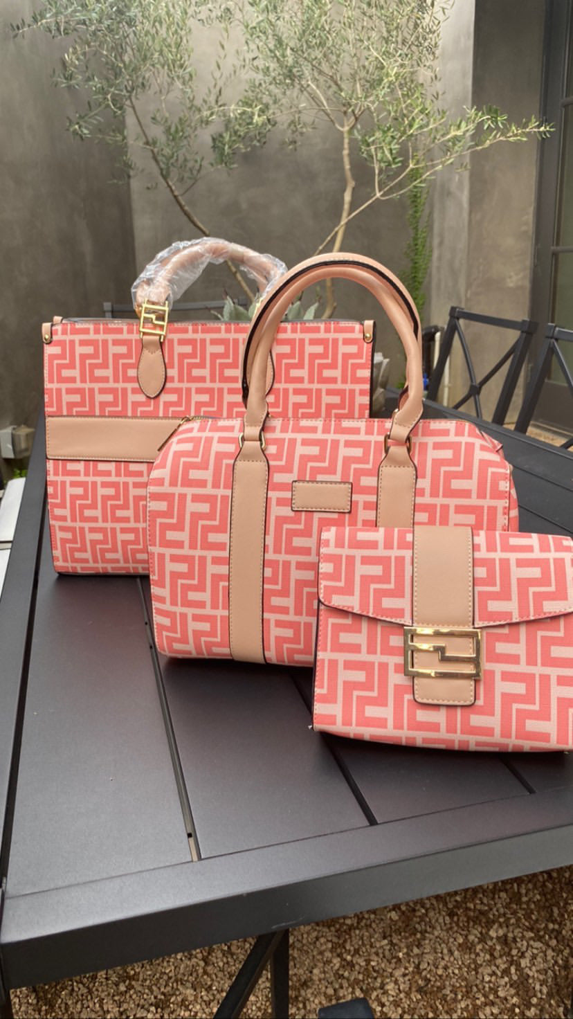 Pinky Bag Set 3 pieces